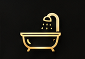Bathroom renovation icon